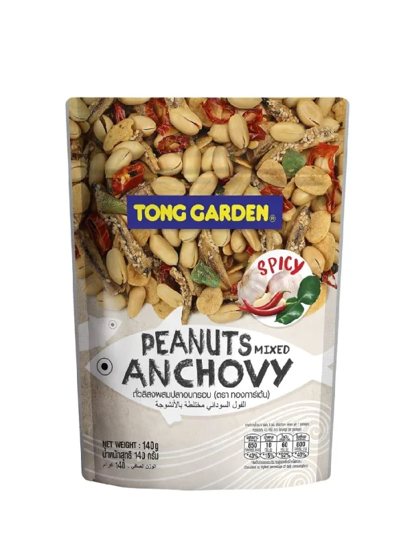 TG PEANUTS MIXED ANCHOVY 140G