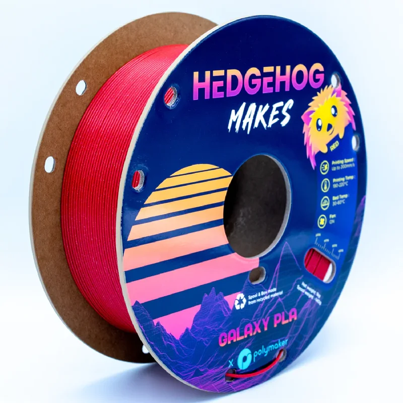 Hedgehog Makes Galaxy Red