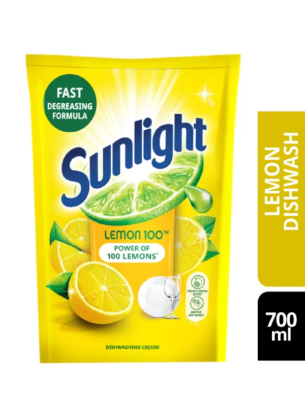 SUNLIGHT DISHWASH LIQUID LEMON 700ML