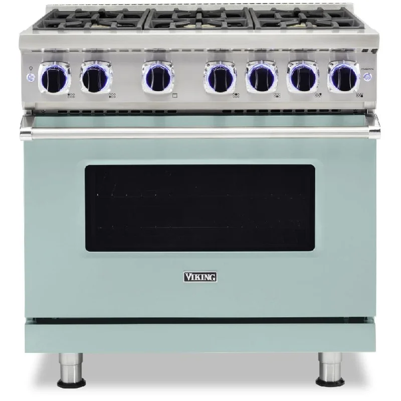 Viking 36-inch Freestanding Gas Range with Elevation™ Burners VGR7362-6BSP