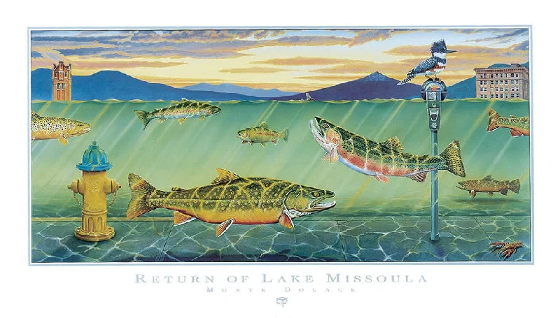 Return of Lake Missoula - Note card