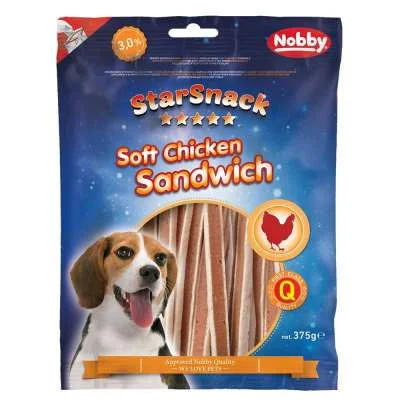 70148 NOBBY StarSnack Soft Chicken Sandwich  375g