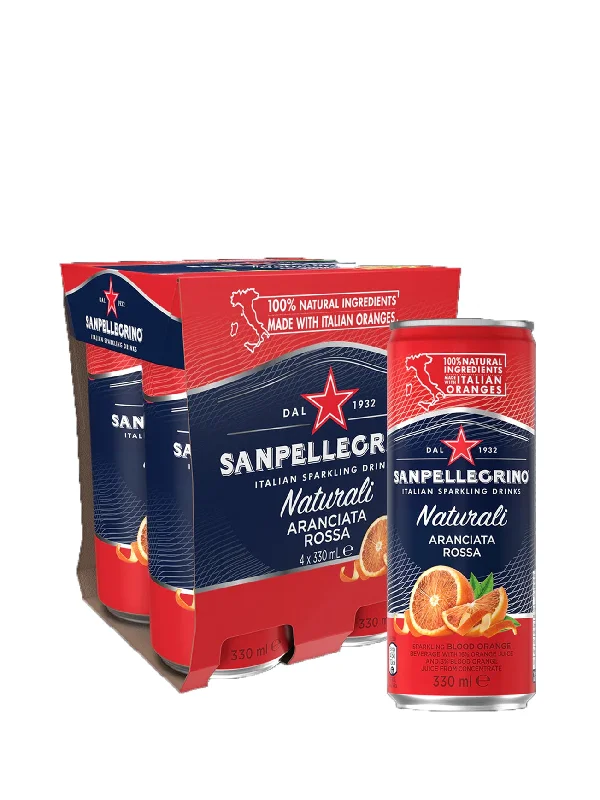 SAN PELLEGRINO ARANCIATA ROSSA 4X330ML