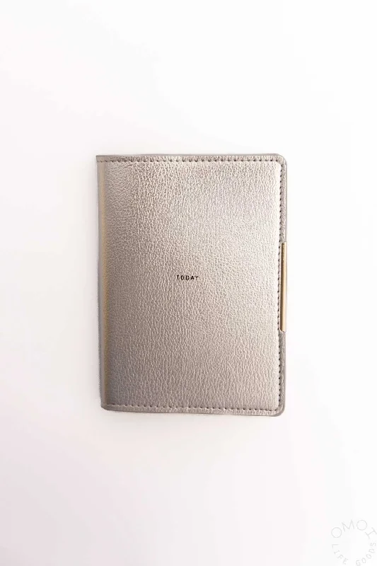 LACONIC B7 Pocket Log Diary Silver