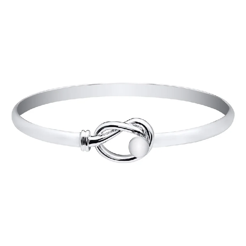 LeStage® Cape Cod : Silver Love Knot  Beaded Bracelet