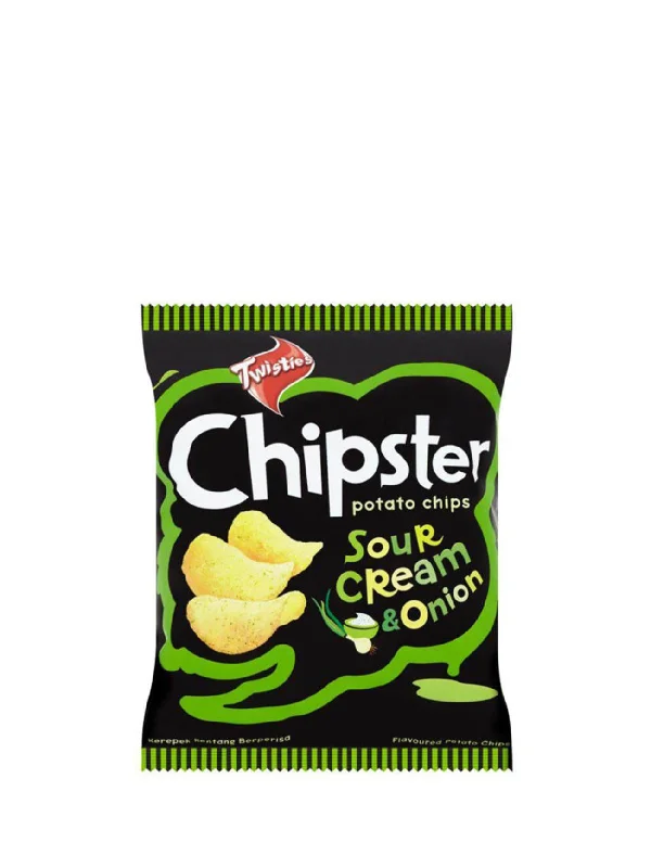 TWISTIES CHIPSTER SOUR & CREAM 60G