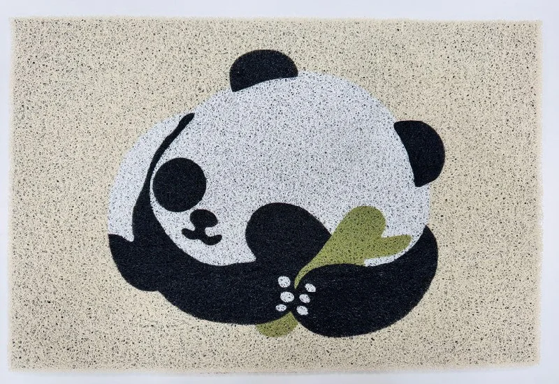 JAPAN HOME Panda Pattern Door Mat 40x60cm 可爱熊猫图案门口垫 40x60cm