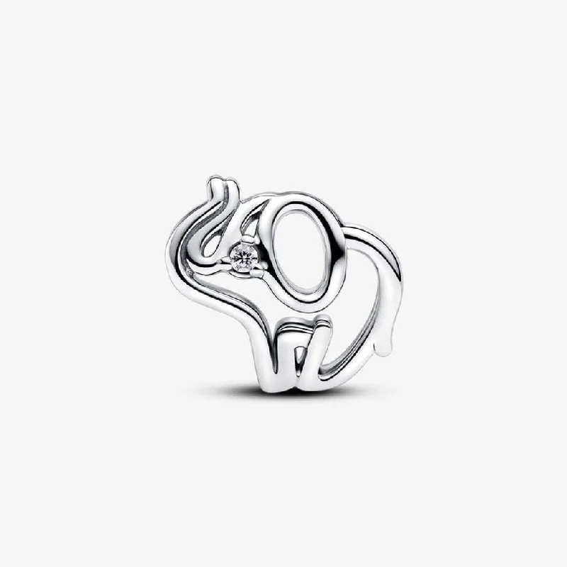 PANDORA :  Openwork Elephant Charm