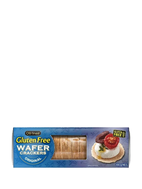 OB FINEST GLUTEN FREE WAFER CRACKRS ORIGINAL 100G