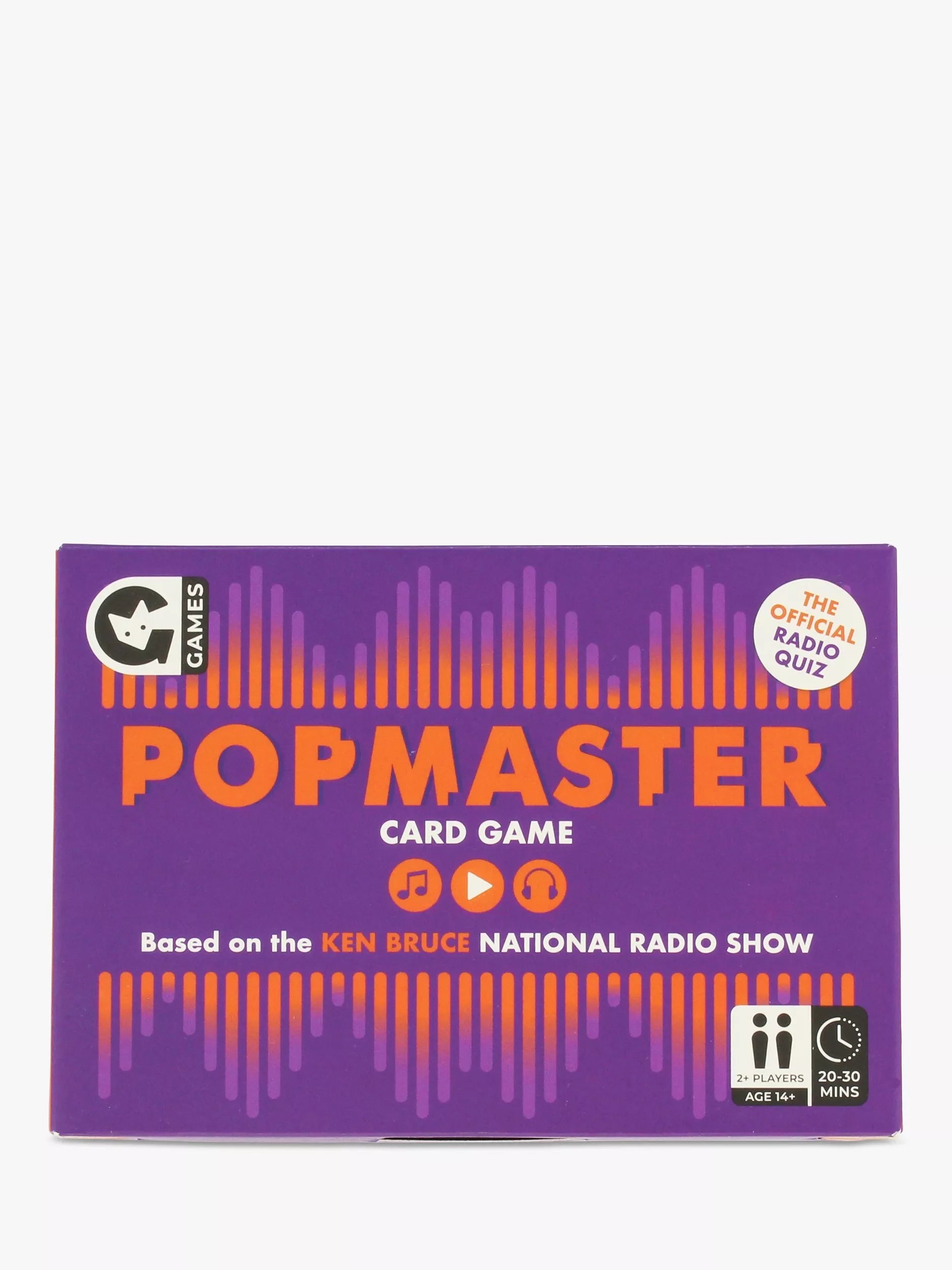 Ginger Fox PopMaster Quiz Game