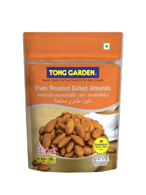 TG OVEN ROASTED SALTED ALMOND 145G