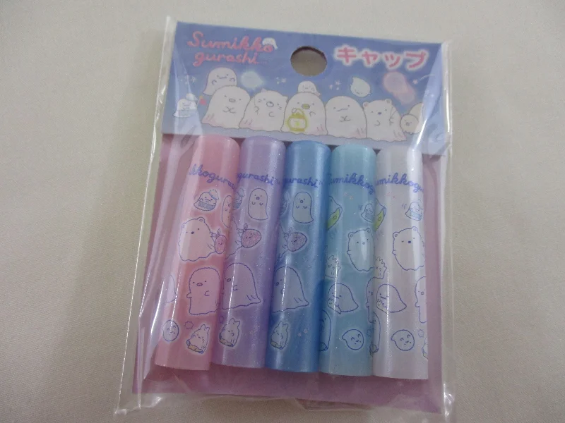 Cute Kawaii San-X Sumikko Gurashi Ghost Pencil Caps - A