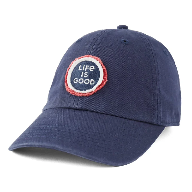 Life Is Good : Coin Tattered Chill Cap in Darkest Blue