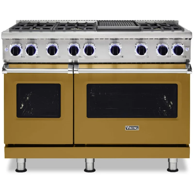 Viking 48-inch Freestanding Gas Range with Elevation™ Burners VGR7482-6GGHLP