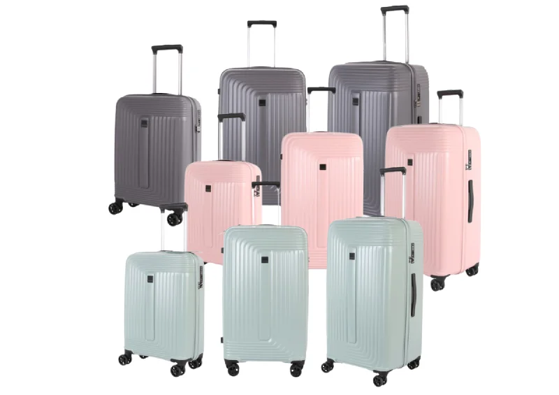 20’’ RIMOR Luggage - Pink/Grey/Green