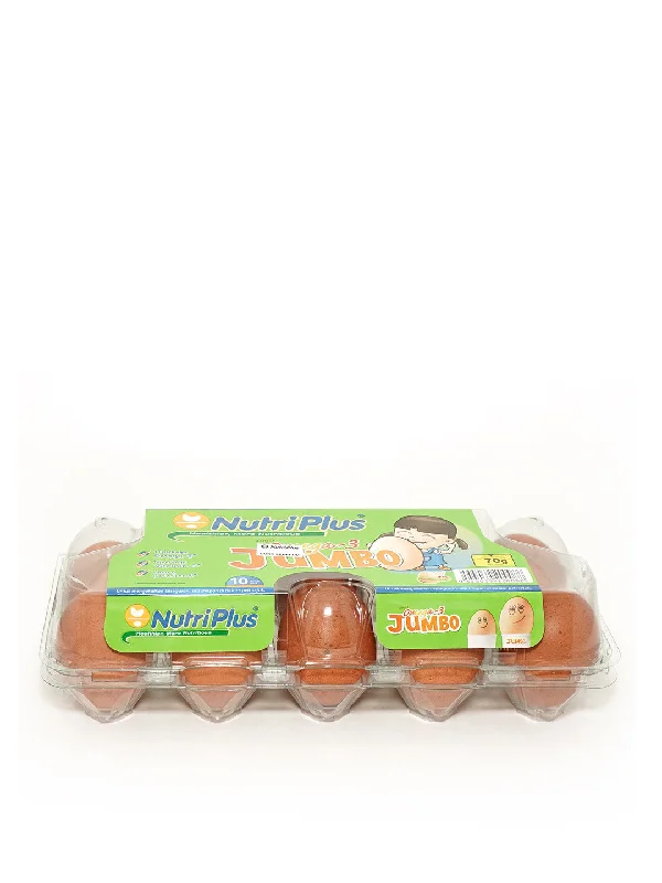 NUTRI PLUS OMEGA 3 JUMBO EGGS 10'S