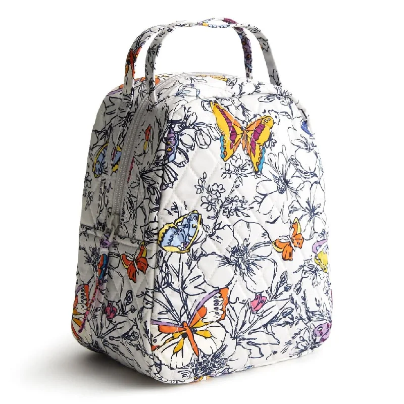 Vera Bradley : Lunch Tote - Wing + Bloom in Cotton Gabardine