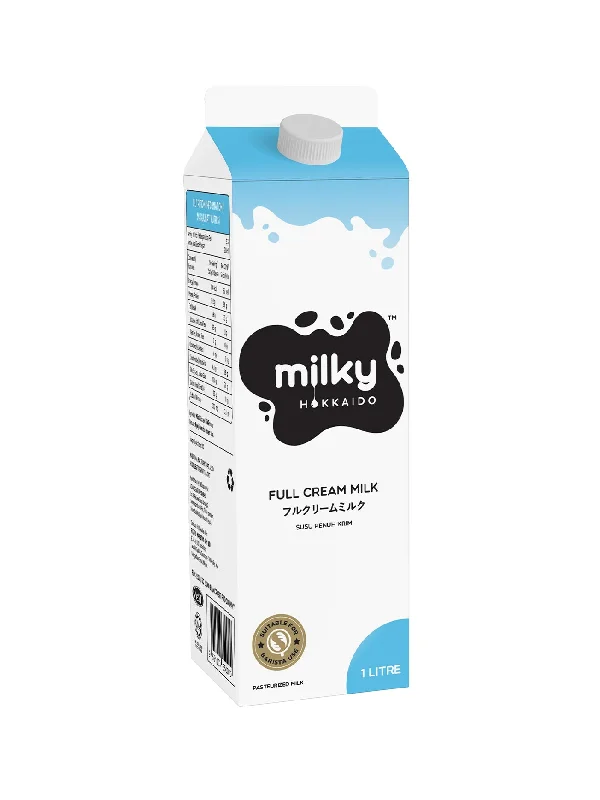 MILKY HOKKAIDO FULL CREAM MILK 1L