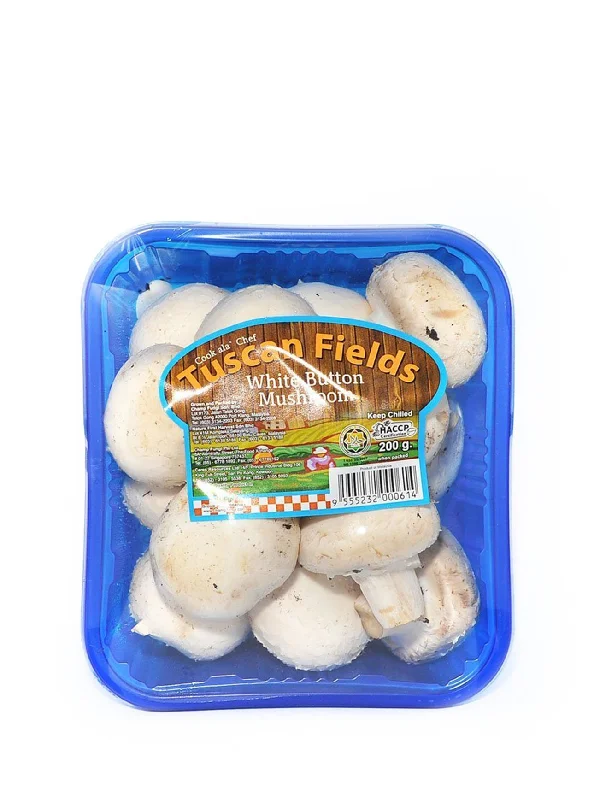 TF WHITE BUTTON MUSHROOM 200G