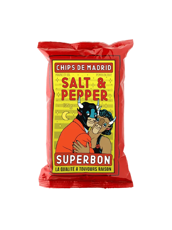 SUPERBON SALT & PEPPER POTATO CHIPS 135G