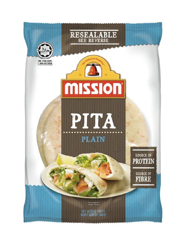 MISSION PITA PLAIN 5'S 400G