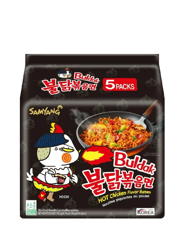 SAMYANG HOT CHICKEN RAMEN 5*140G