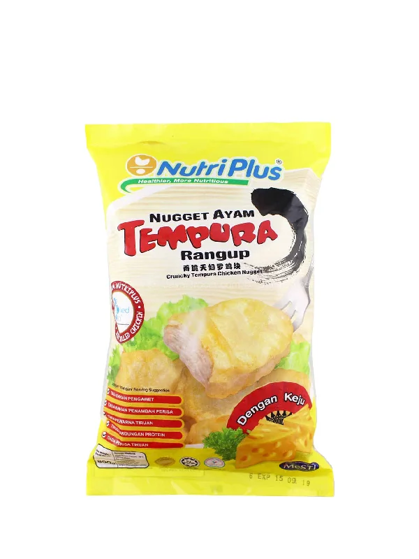 NUTRIPLUS TEMPURA CHEESE NUGGET 800G