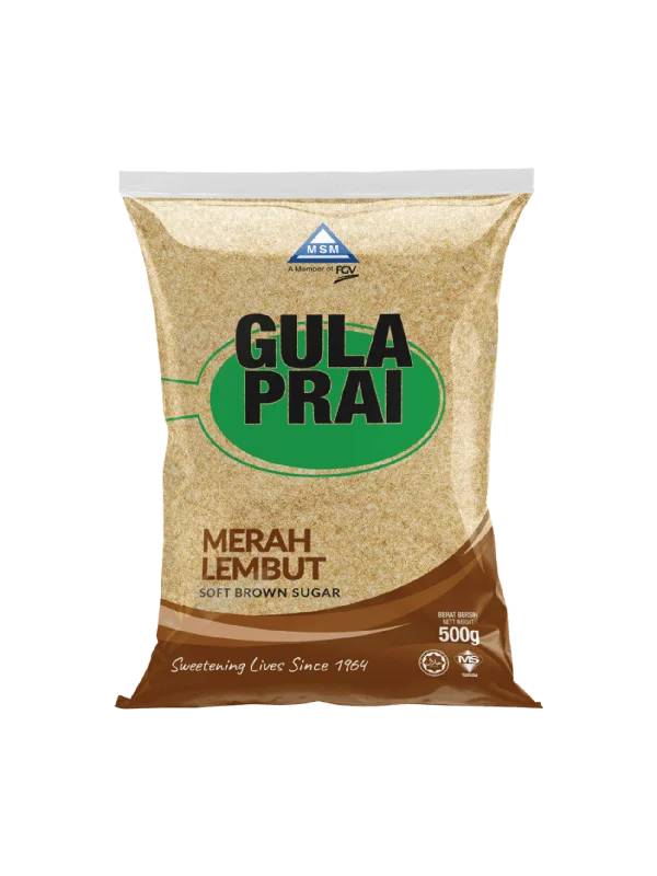 MSM PRAI SOFT BROWN SUGAR 500G