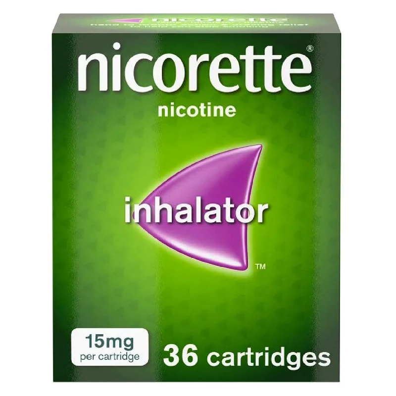 Nicorette 15mg Inhalator 36 cartridges