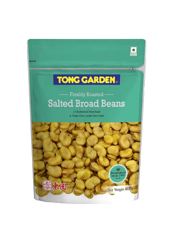 TONG GARDEN SALTED BROAD BEAN W/O SKIN 365GM