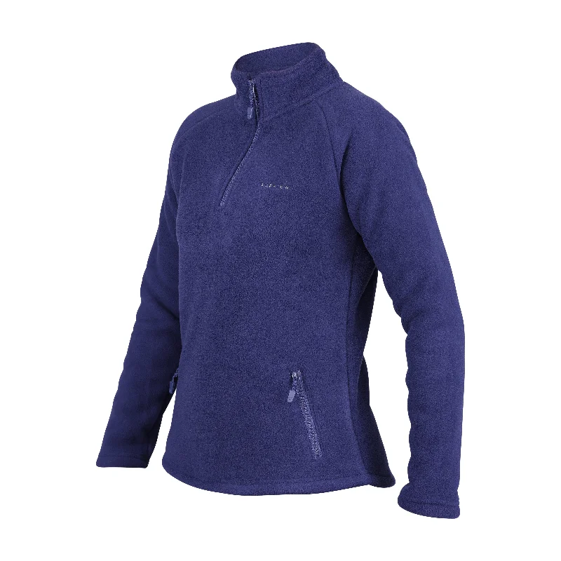 Aubrion Ladies Restore Half Zip Fleece - Ink