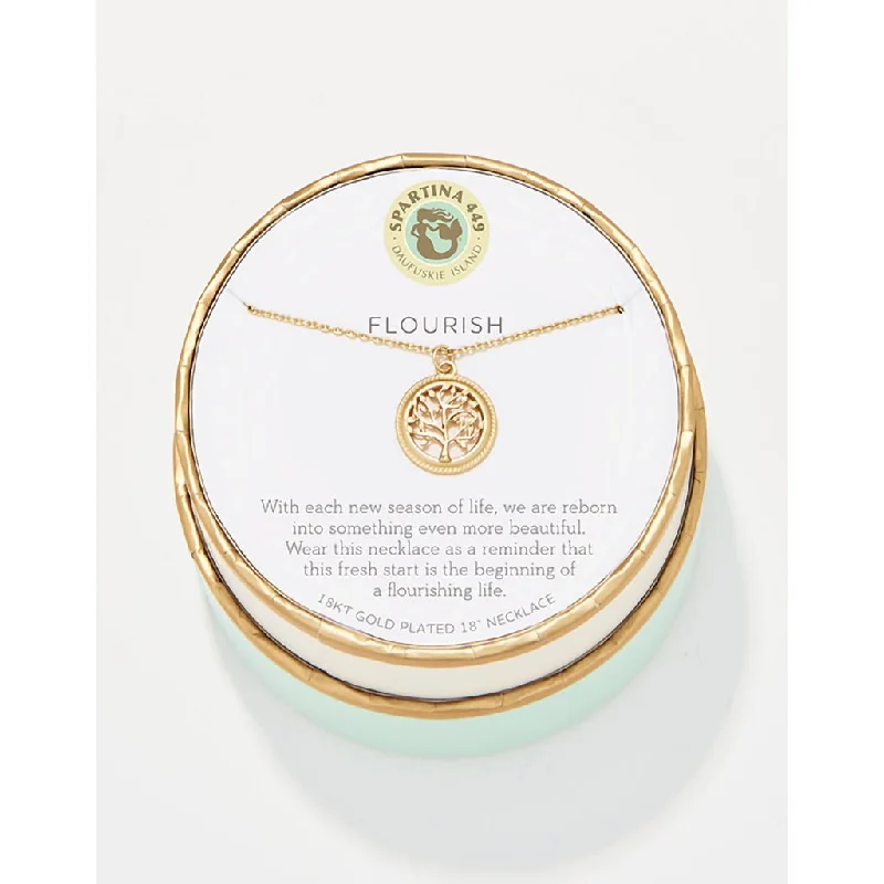 Spartina 449 : Sea La Vie Necklace Flourish/Tree of Life