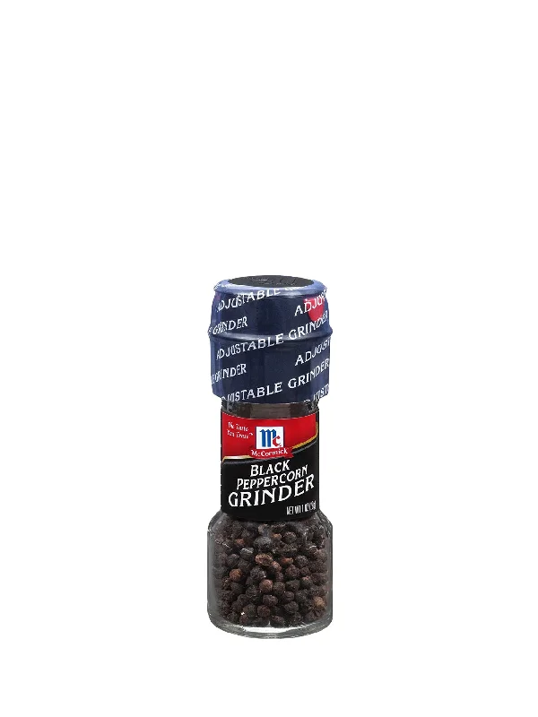 MCCORMICK BLACK PEPPERCORN GRINDER 28G