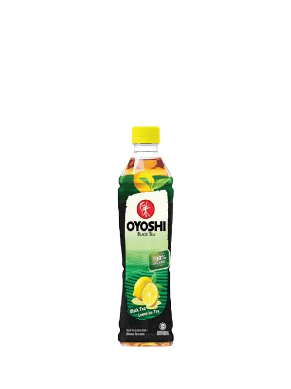 OYOSHI LEMON BLACK TEA PET 380ML