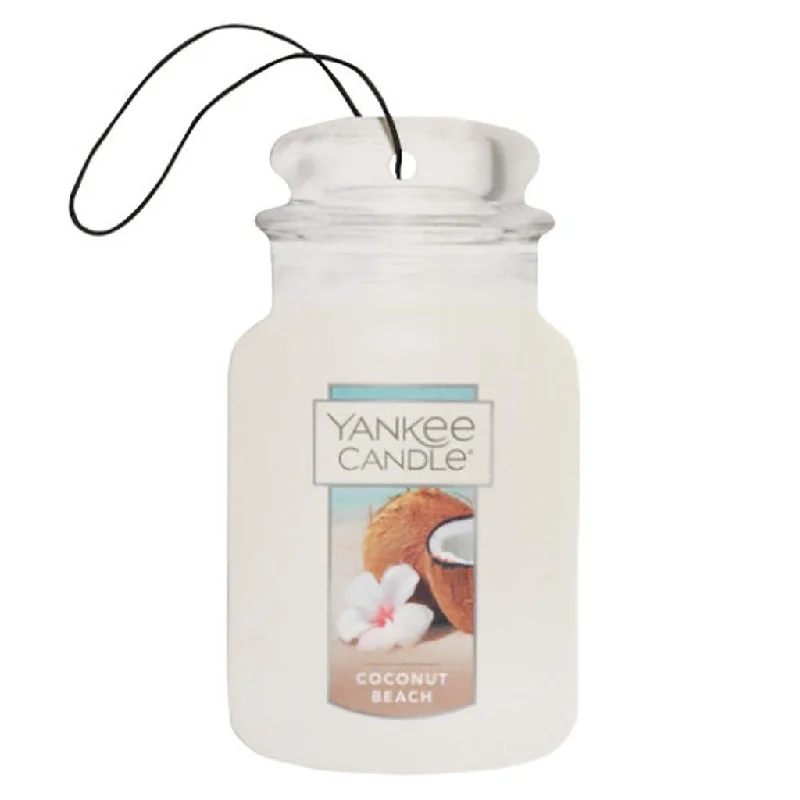 Yankee Candle :  Car Jar® (Single, Paperboard) in Coconut Beach