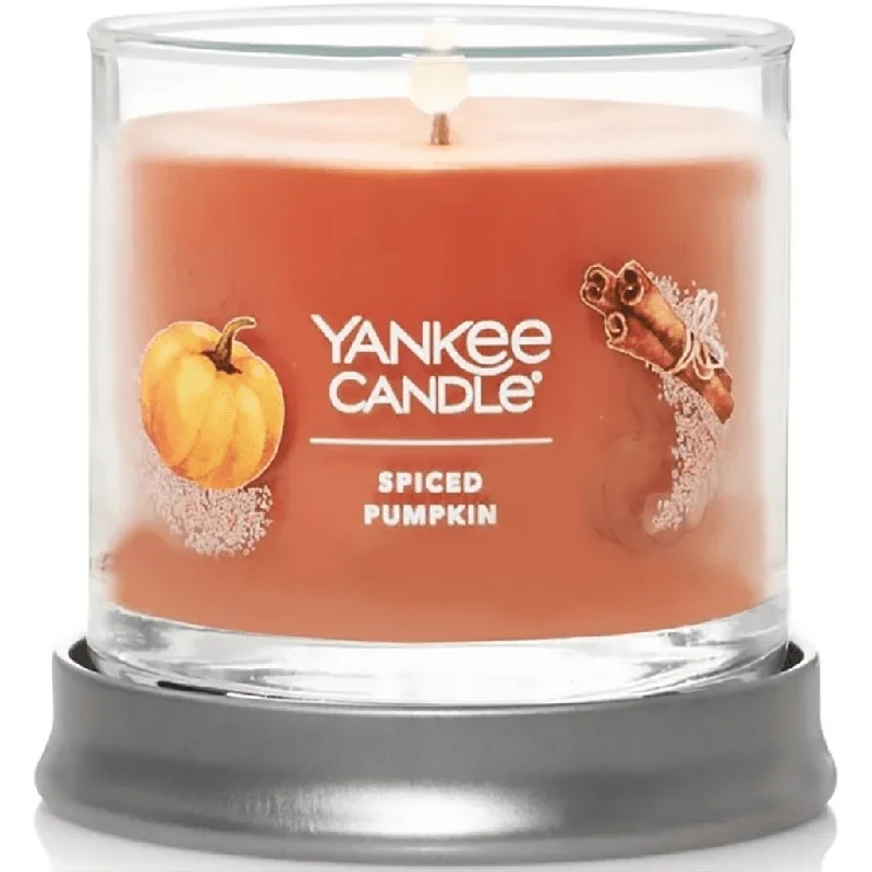 Yankee Candle : Signature Small Tumbler Candle in Spiced Pumpkin