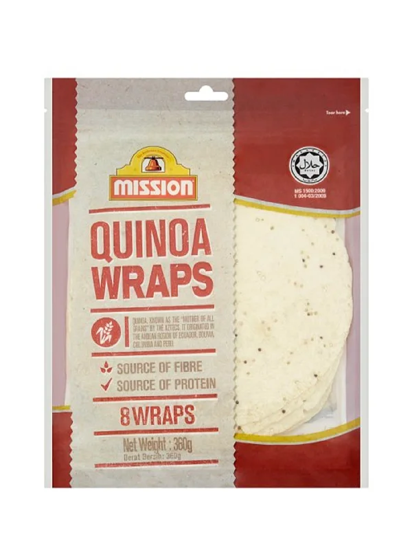 MISSION QUINOA WRAPS 360G