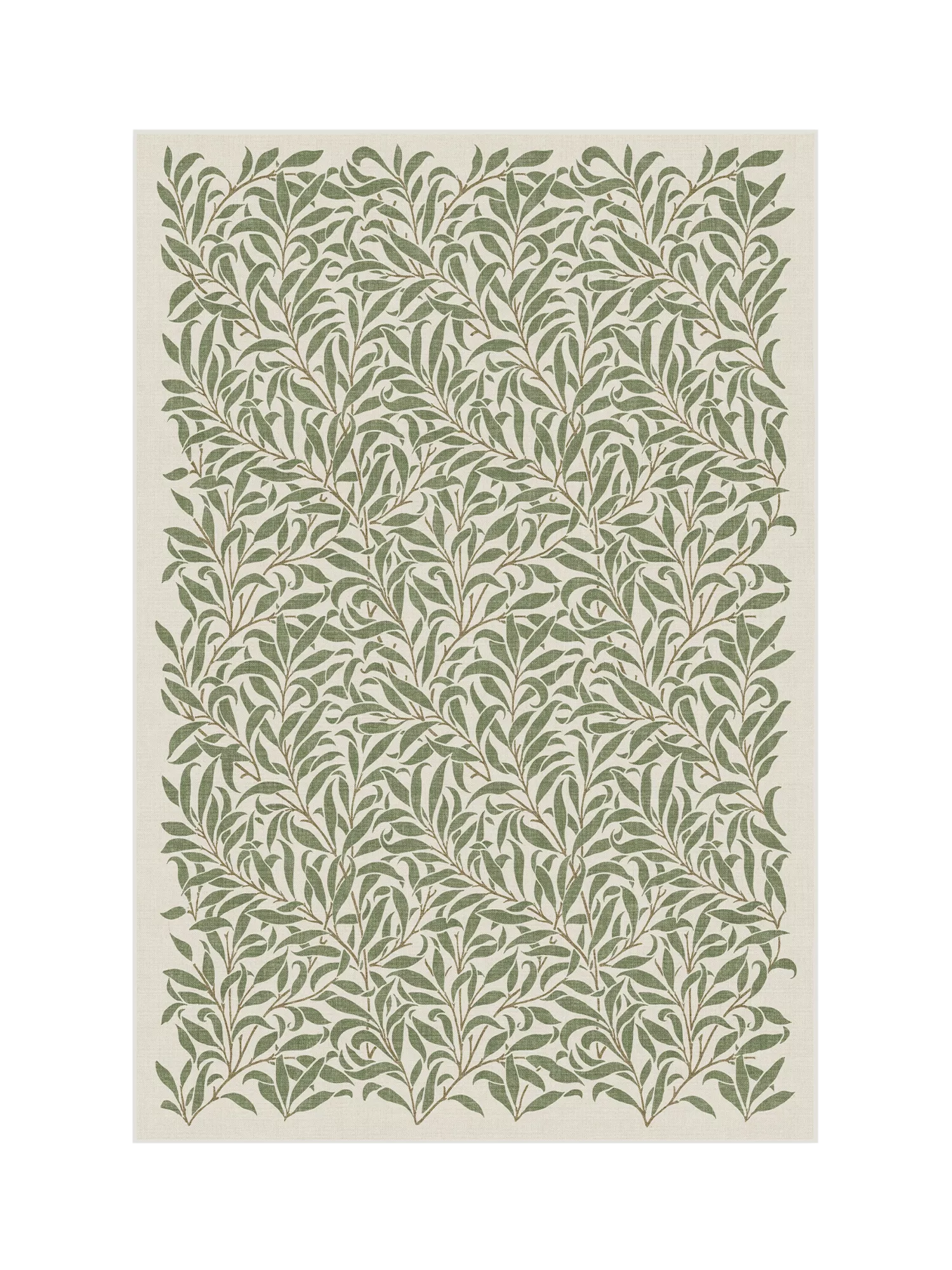 Ruggable x Morris & Co Pure Willow Boughs Rug