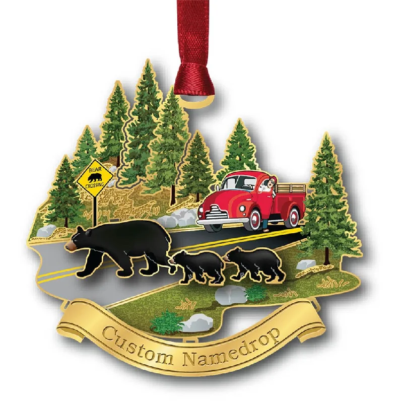 ChemArt : Bears Crossing - Ornament