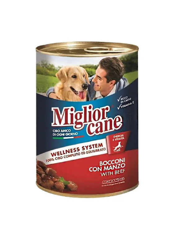 Miglior Dog Wet Food Chunks Beef 405g