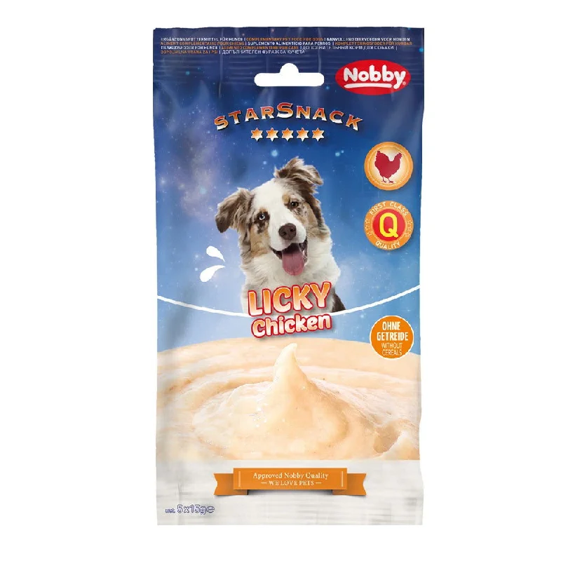 50884 NOBBY Licky Dog Chicken (5 Sachets)