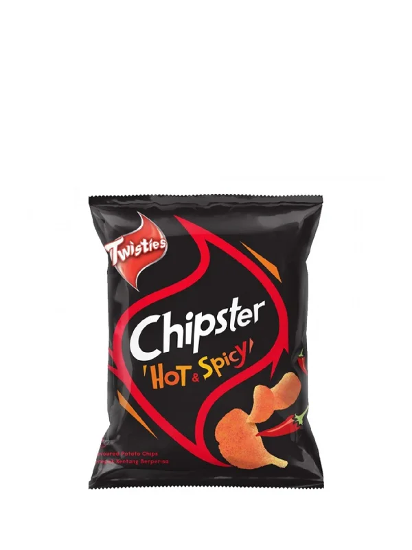 TWISTIES CHIPSTER HOT & SPICY 60G