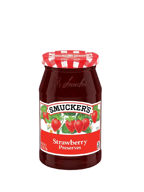 SMUCKERS STRAWBERRY PRESERVES JAM 12OZ