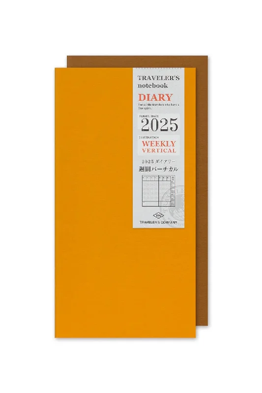 TRAVELER'S COMPANY 2025 Weekly Vertical Planner