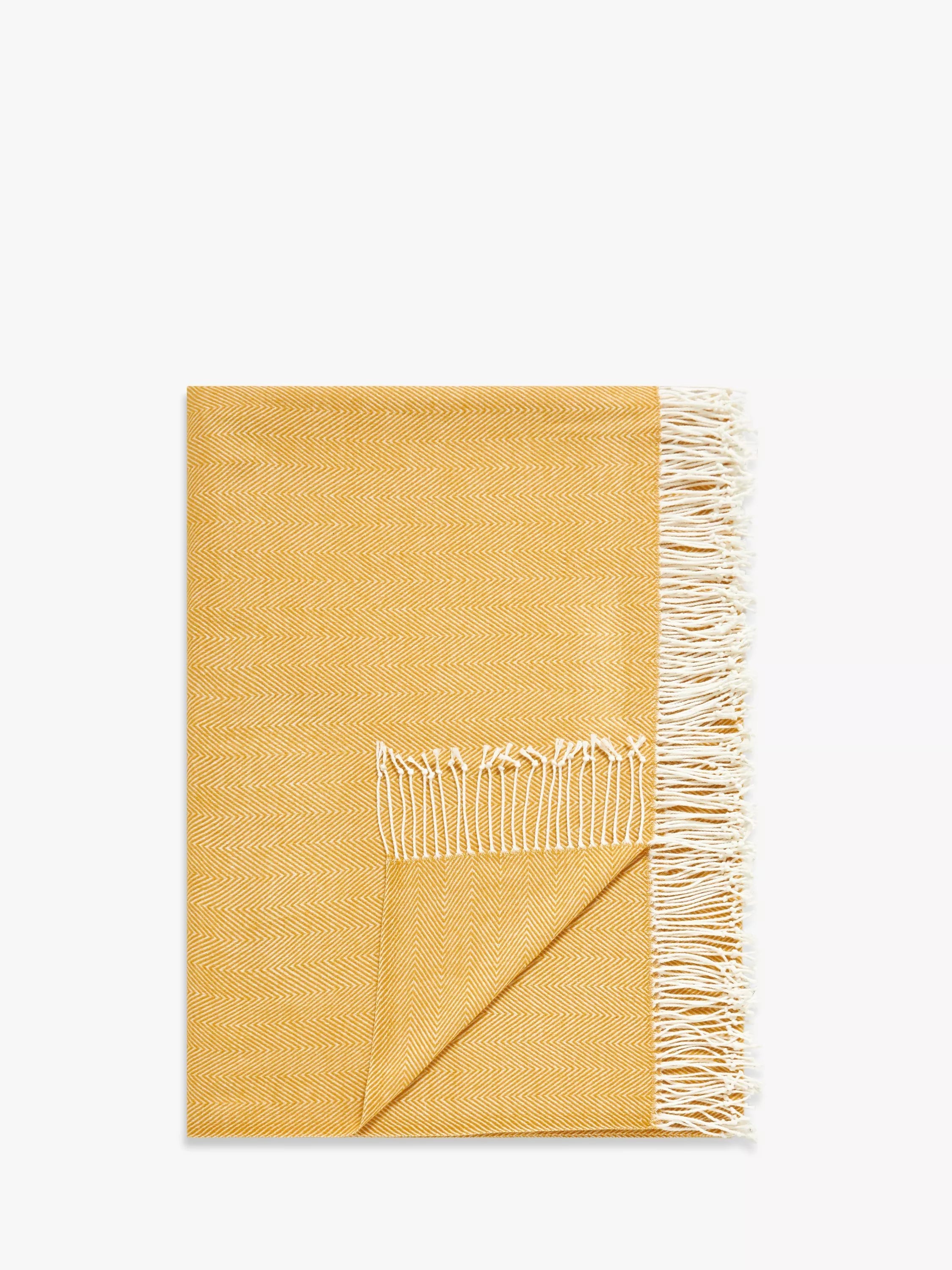 John Lewis ANYDAY Herringbone Throw