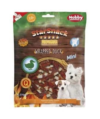 50454 NOBBY StarSnack Barbecue MINI Wrapped Duck  375g