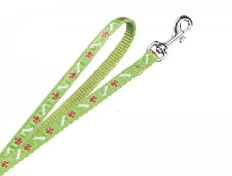 78502-35 NOBBY Leash "Mini" light green l: 120 cm; w: 10 mm