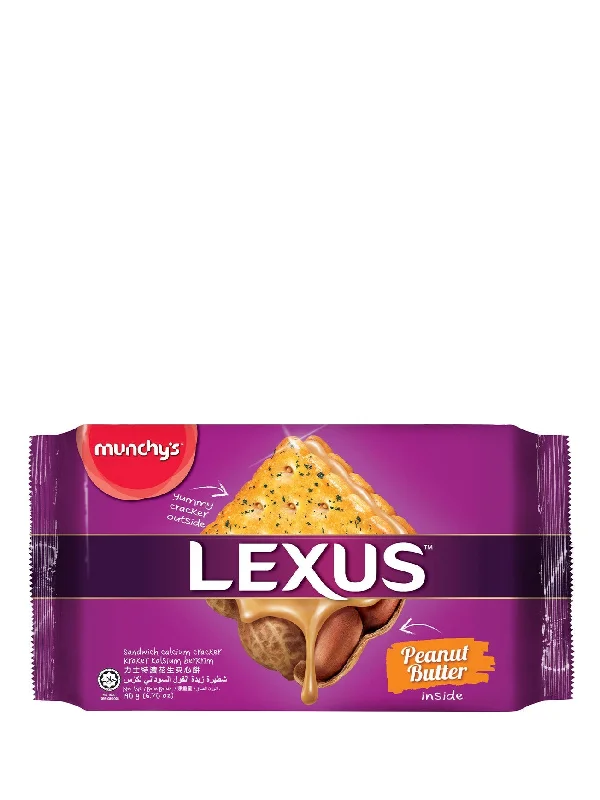 MUNCHYS LEXUS PEANUT BUTTER 190G