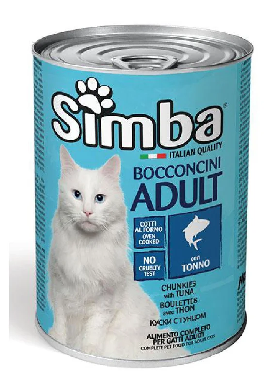 Simba Tuna Chunks Cat Wet Food 415g