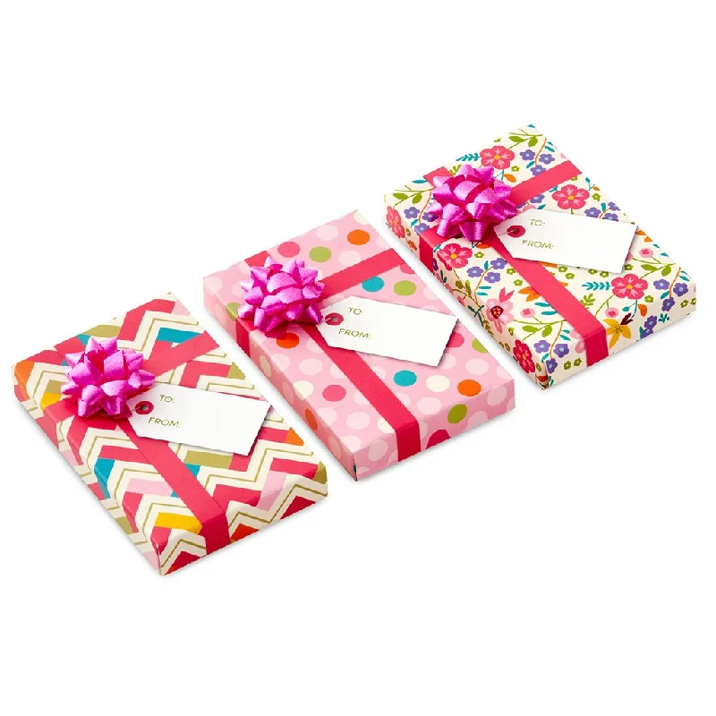 Hallmark : Assorted Pink Gift Card Holder Boxes With Bows, Pack of 3